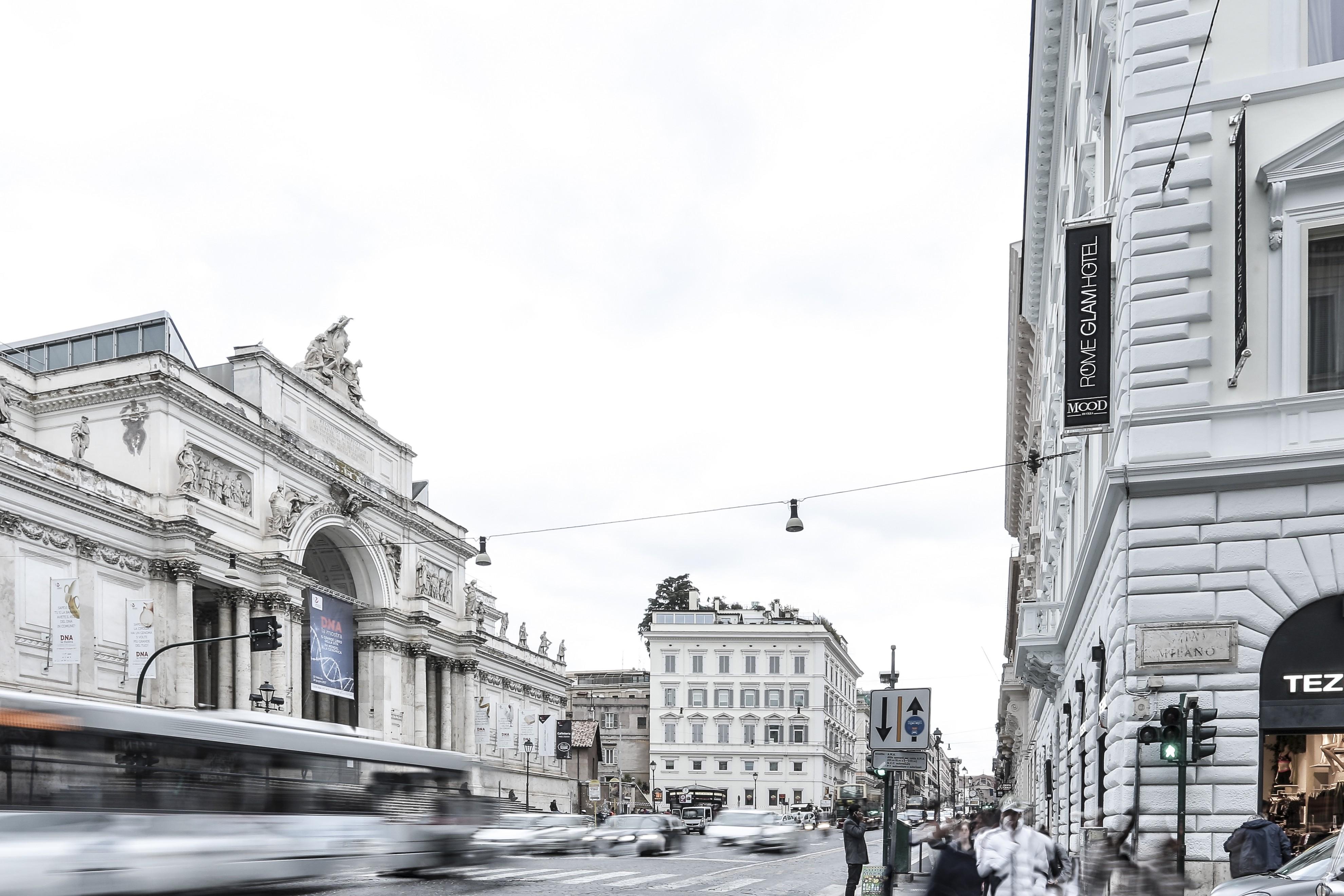 Hotel The Glam Roma Esterno foto